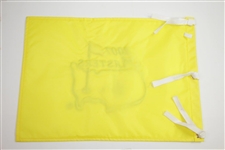 Craig Stadler Signed 2017 Masters Embroidered Flag with '82' Inscription JSA ALOA
