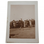 1921 Bobby Jones Original Photo - Age 19 During His First British Amateur Week