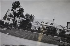 North Shore Golf Club 6/20/1936 Clubhouse Wire Photo Prior To Intercollegiate Competiton - Glenview