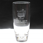 Ken Venturis 1957 Masters Tournament Hole No. 8 Crystal Eagle Glass