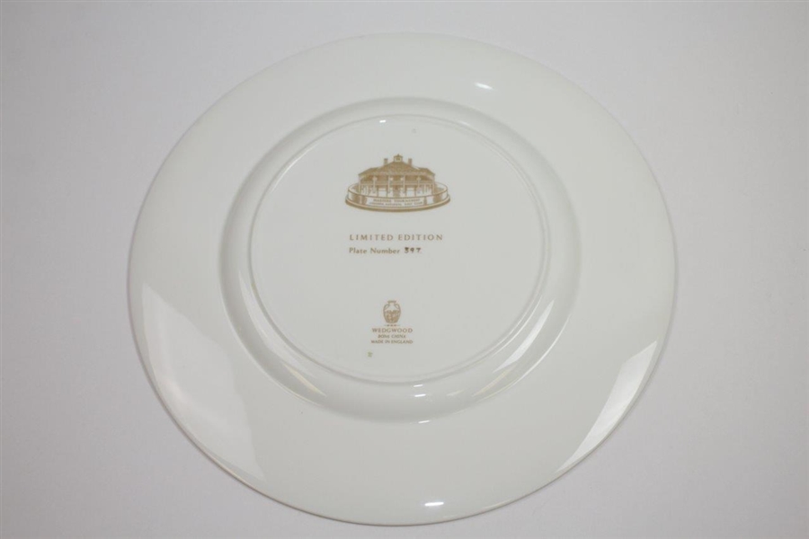 Augusta National Clubhouse Wedgwood Bone China Ltd Ed Plate #397 - Gifted to Ken Venturi