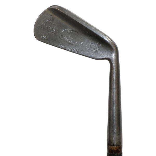 Circa 1915 MacGregor O.A. Series Warranted Hand Forged Flanged Iron