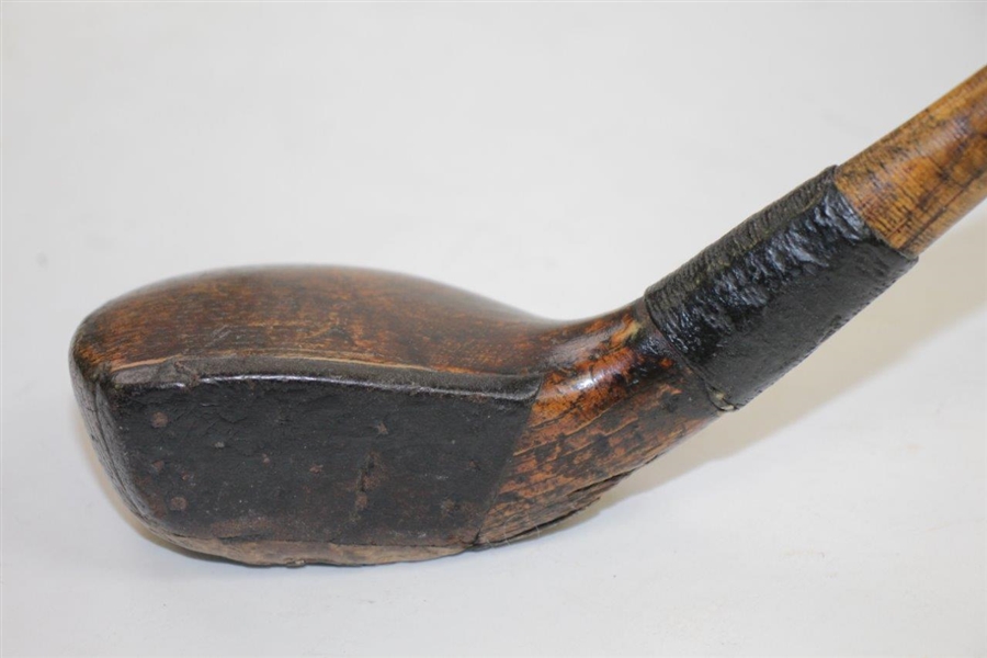 The Spalding A.G. Driver with Leather Face Insert & Brass Sole Plate