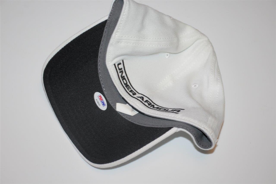 Jordan Spieth Signed White with Black Logo Under Armour Hat - Unused PSA/DNA #AC88943