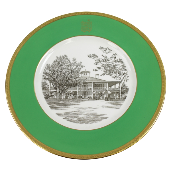 Augusta National Clubhouse Wedgwood Bone China Ltd Ed Plate #335 - Gifted to Ken Venturi