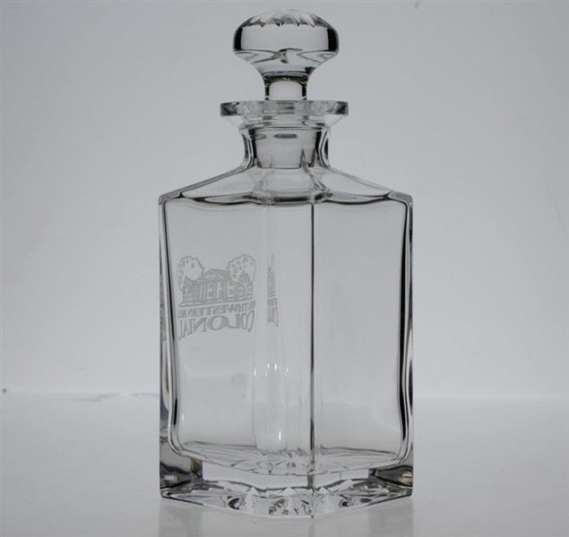 Classic Southwestern Bell Colonial Glass Decanter with Stopper