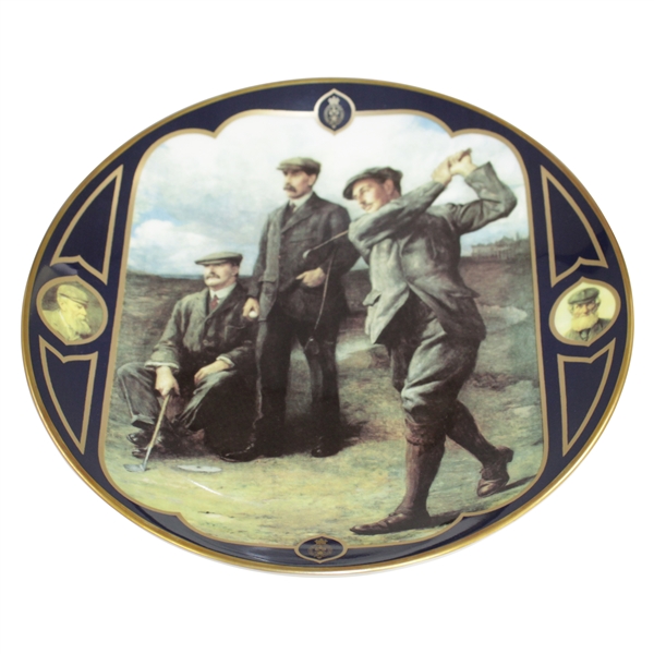 1995 R&A 'The Triumvirate' Ltd Ed Commemorative Plate #301 - St Andrews' 25th OPEN