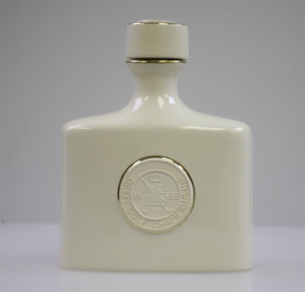 1993 OPEN Championship at Royal St. George's Porcelain Decanter Handcrafted by Bill Waugh
