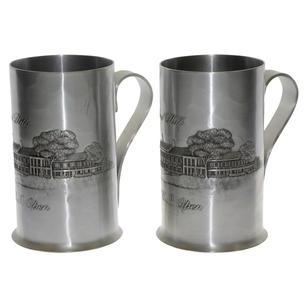 1985 US Open at Oakland Hills Commemorative Pewter Tankards