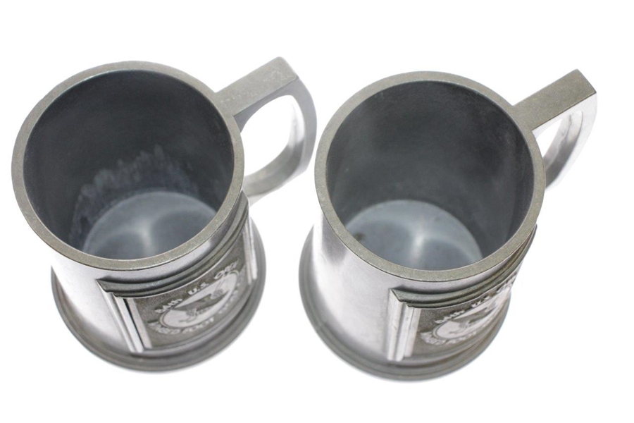 1984 US Open at Winged Foot Golf Club Commemorative Pewter Tankards