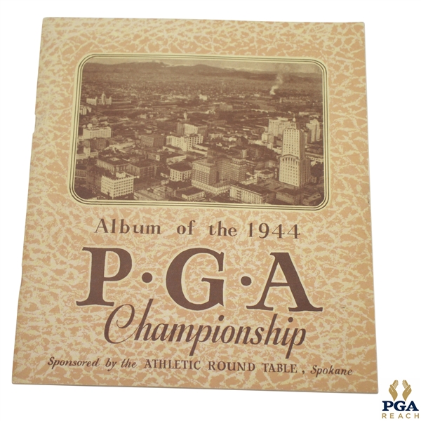 1944 PGA Championship at Manito Golf & Country Club - Bob Hamilton Winner - Excellent Condition