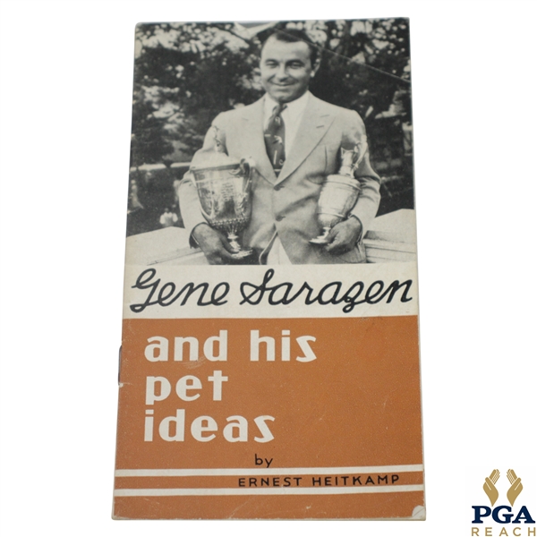 'Gene Sarazen and his pet ideas' Booklet by Ernest Heitkamp - 1932