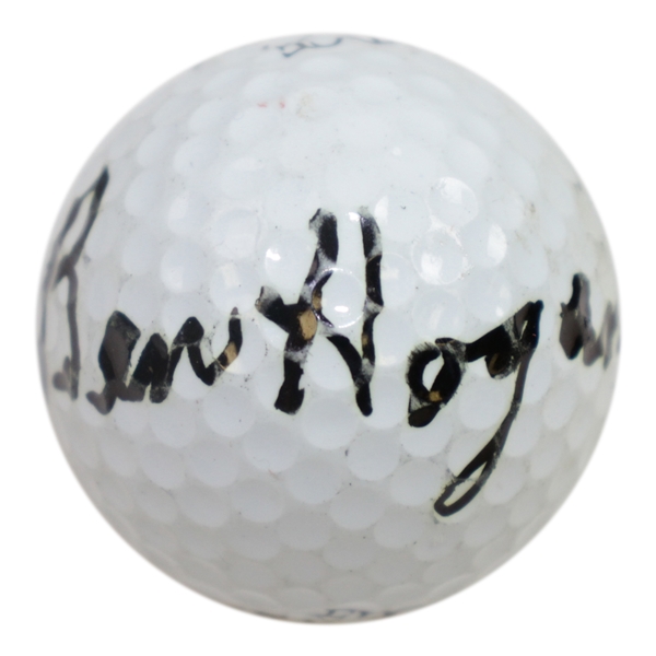 Ben Hogan Signed 'Hogan Edge 1' ZLS 90 Logo Golf Ball JSA ALOA