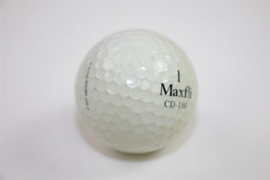 PGA Champion Steve Elkington Signed Match Used MaxFli Logo Golf Ball JSA ALOA