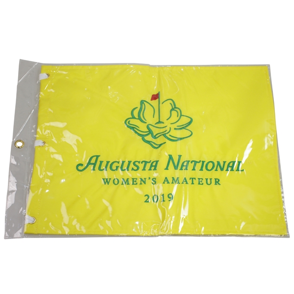 2019 Augusta National Women's Amateur Embroidered Flag - Inaugural Year at Augusta