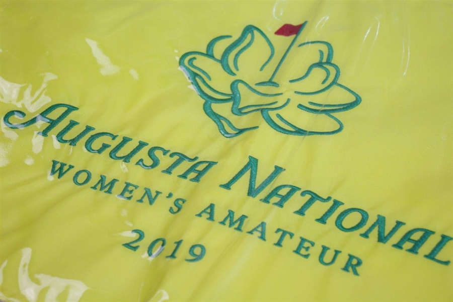 2019 Augusta National Women's Amateur Embroidered Flag - Inaugural Year at Augusta