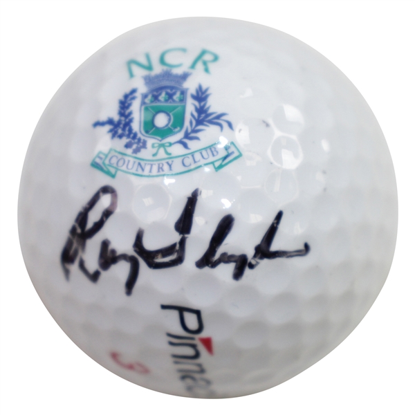 Ray Floyd Signed NCR Country Club Logo Golf Ball JSA ALOA