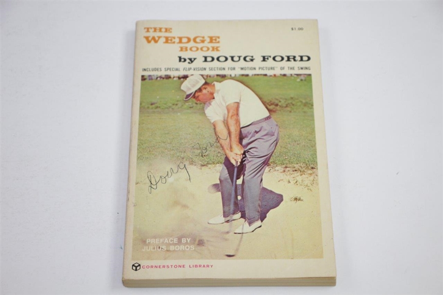 Boros, Casper, Devlin, Brewer, & Ford Signed Golf Biographies/Instructional Books JSA ALOA