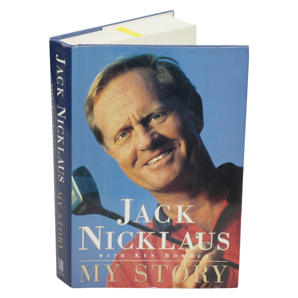 Jack Nicklaus Signed 1997 Book 'My Story' JSA ALOA