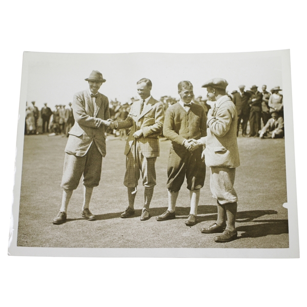 Bobby Jones 1921 'Walker Cup' Foursome Match at Hoylake Type 1 Victor Forbin Photo