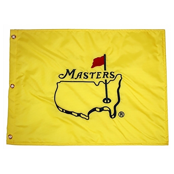 Undated Masters Tournament Official Embroidered Flag