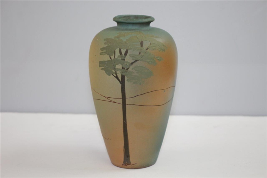 Weller Dickensware Vase - Male Golfer