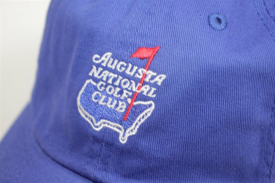 Augusta National Golf Club Blue Caddy Hat Made by American Needle - Unused