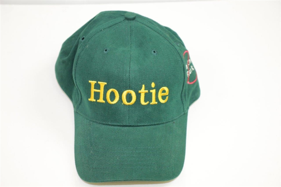 Augusta Green HOOTIE Caddy Hat with Crossed Out Martha Burk Side Logo - New