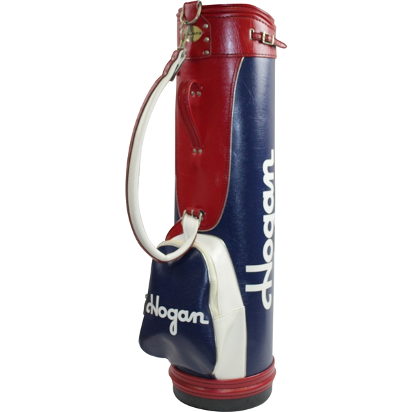 Excellent Condition Hogan Co. 'Demo Clubs' Red/White/Blue Golf Bag