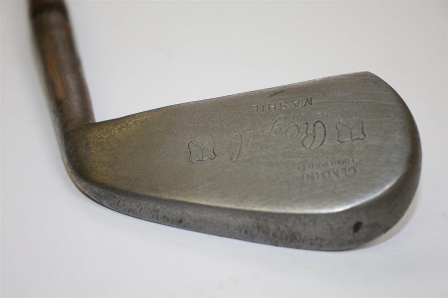 Genuine Forged Steel Royal Line-Faced Mashie with Chrome Head