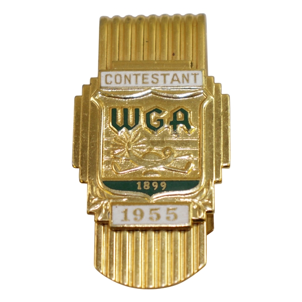 1955 Western Open Amateur Contestant Money Clip
