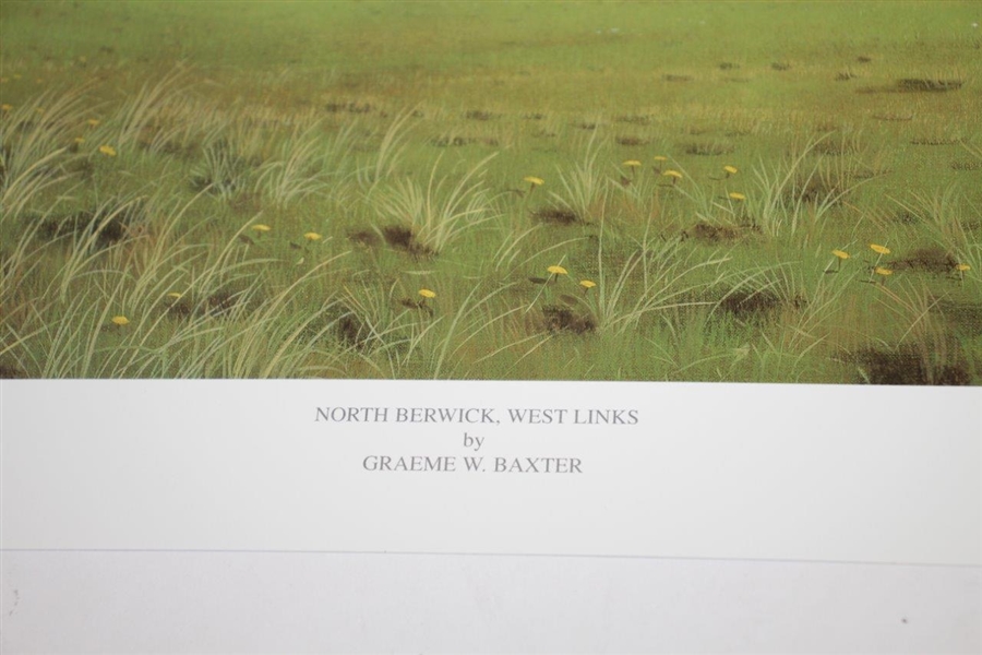 North Berwick, West Links Print Signed by Artist Graeme Baxter