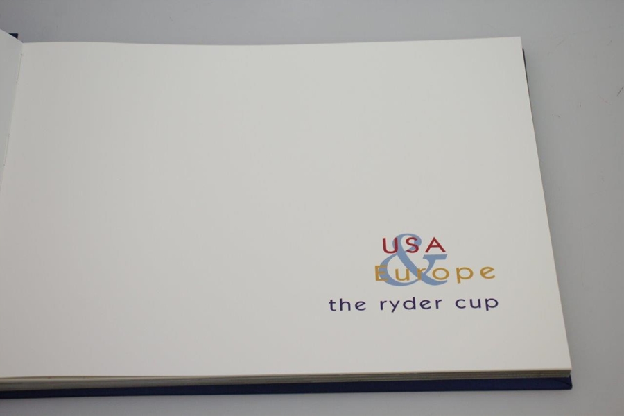 1999 Ryder Cup at Brookline Deluxe Special Ltd Ed Book for the PGA by Fede Perex with Slipcase & Box