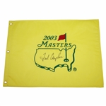 Fred Couples Signed Full Signature 2003 Masters Embroidered Flag JSA ALOA