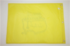 Fred Couples Signed Full Signature 2003 Masters Embroidered Flag JSA ALOA