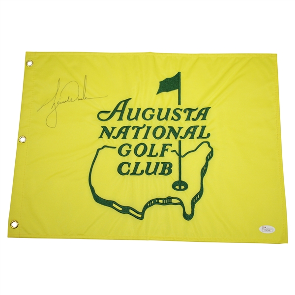 Tiger Woods Signed Augusta National Golf Club Embroidered Member Flag JSA FULL #Z04348