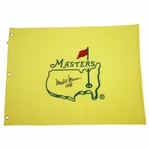 Mark OMeara Signed Undated Masters Embroidered Flag with 1998 JSA ALOA
