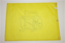 Scotty Cameron Signed 2001 Masters Embroidered Flag JSA ALOA