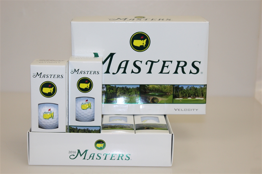 Masters Velocity Golf Balls - Dozen