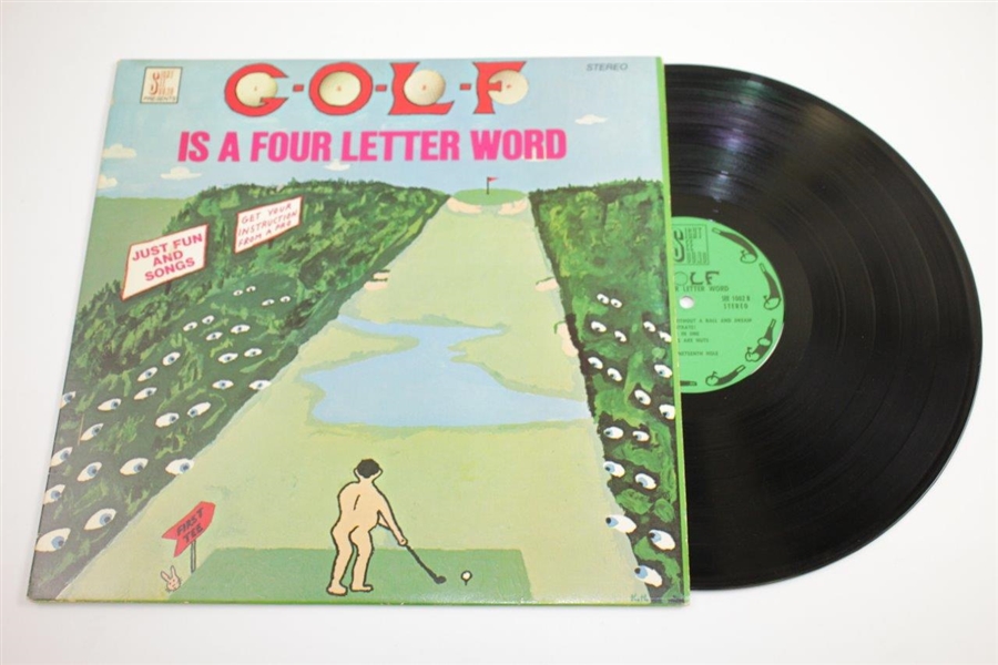 1967 Gee Gee Shin, 1971 Golf is a Four Letter Word, & 1967 Ten Ways Golf Themed Record Albums