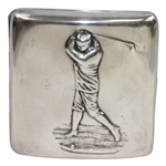 1901-02 Upper India Golf Challenge Shield Sterling Silver Cig. Holder Runner-Up Prize 