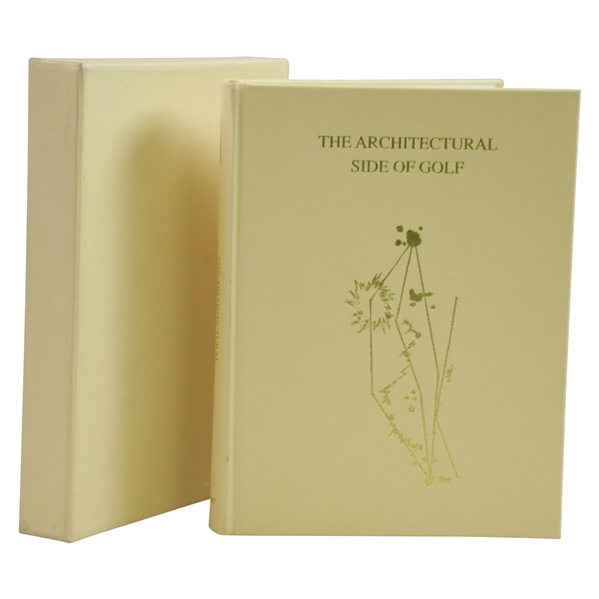 Ltd Ed 'The Architectural Side of Golf' Book by H.N. Wethered & T. Simpson - 1995