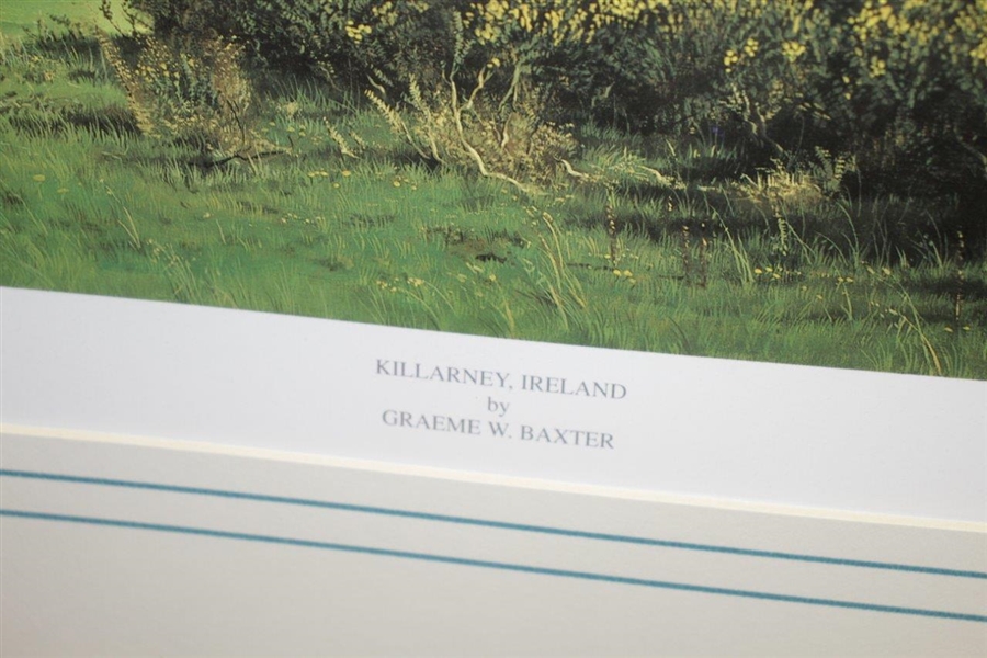 Kilarney, Ireland Print Signed by Artist Graeme Baxter - Framed