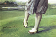 Bobby Jones Artists' Proof Print Signed by Artist Everett Raymond Kinstler - Deluxe Framed