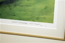 Bobby Jones Artists' Proof Print Signed by Artist Everett Raymond Kinstler - Deluxe Framed