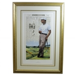 Ben Hogan Year of the Triple Crown - The Final Leg Artists Proof #49/125 by Douglas B London