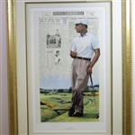 Ben Hogan 'Year of the Triple Crown - The Final Leg' Artists' Proof #49/125 by Douglas B London