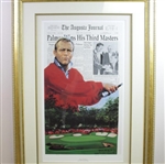 Arnold Palmer 'King's Third Assault at Augusta' Ltd Ed Print #36/1250 by Douglas B London