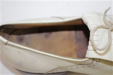 Jack Nicklaus Signed Personal Used Pearl Golf Shoes with Jack Nicklaus Tungsten Spikes