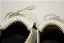 Jack Nicklaus Signed Personal Used Pearl Golf Shoes with Jack Nicklaus Tungsten Spikes